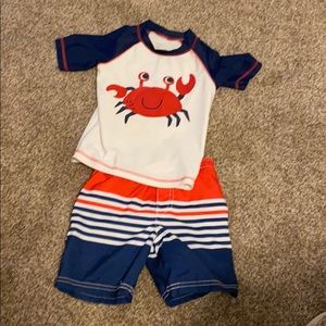 4T Crab swimwear